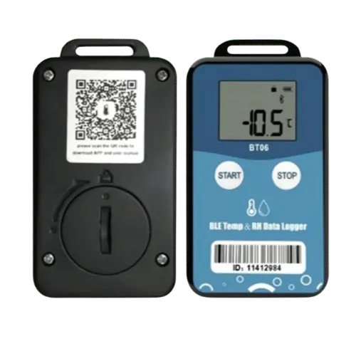 Reusable Bluetooth data logger