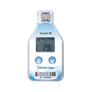 LCD temperature Data logger