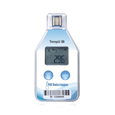 LCD temperature Data logger